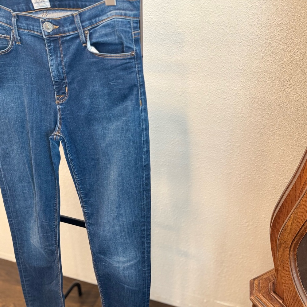 Hudson Jeans Women's Blue Skinny Jeans - Picture 9 of 14